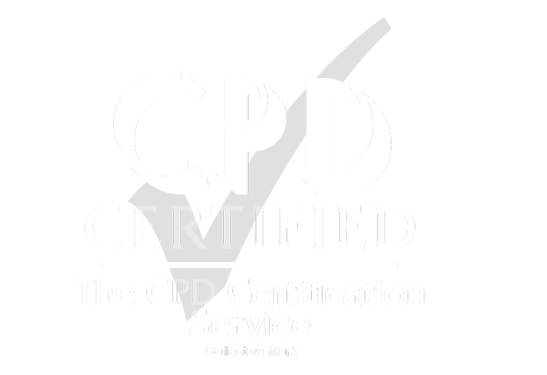CPD Certified white logo